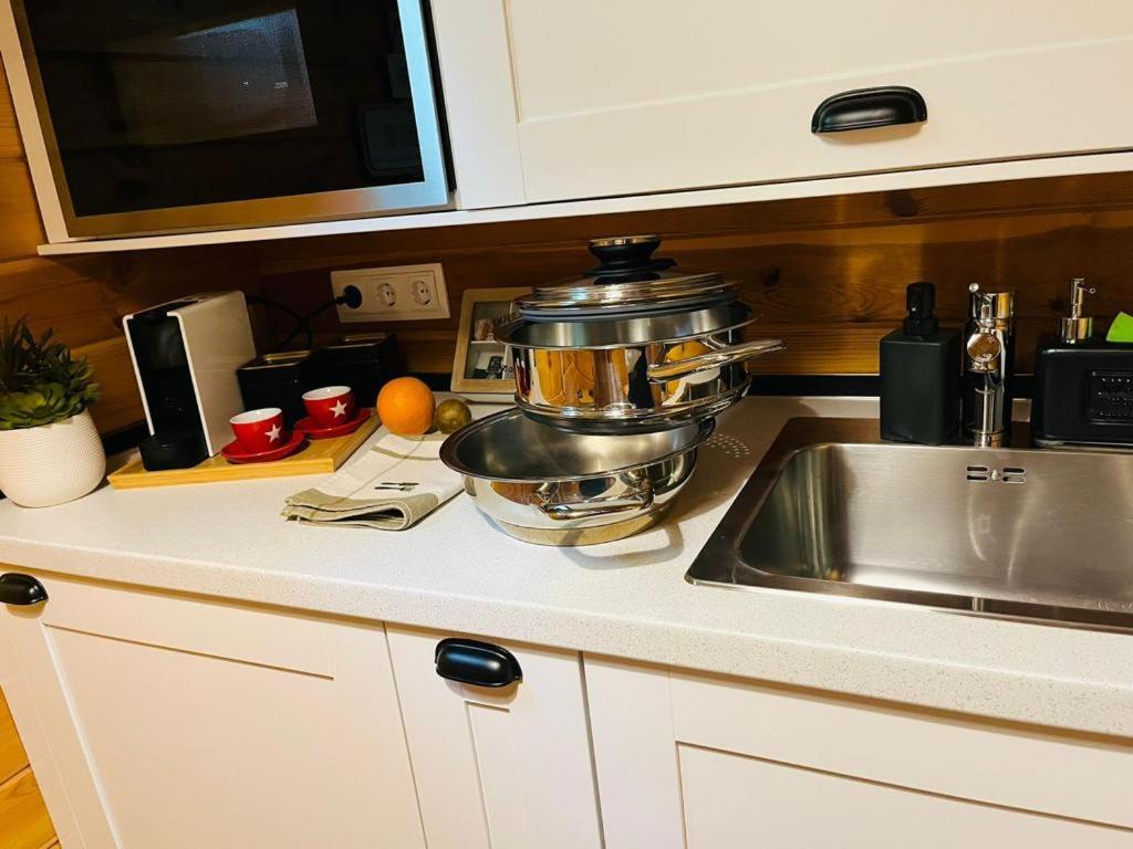 Espectacular Apartamento De Madera Frente Al Rio Ter - Camprodon Zewnętrze zdjęcie